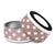 Pink Swiss Cross Dog Bowl - Lucy + Norman