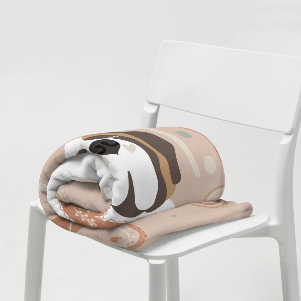 Rainbow Saint Fleece Blanket - Lucy + Norman