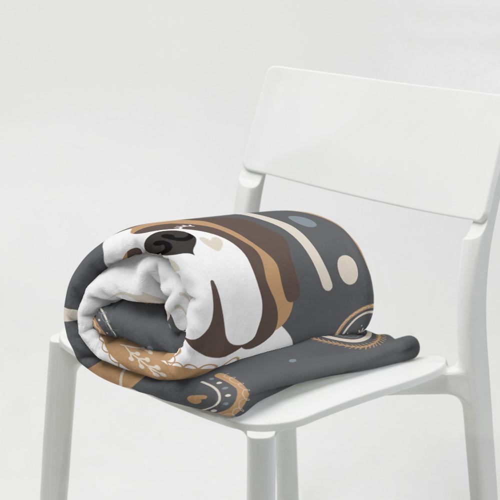 Rainbow Saint Fleece Blanket - Lucy + Norman