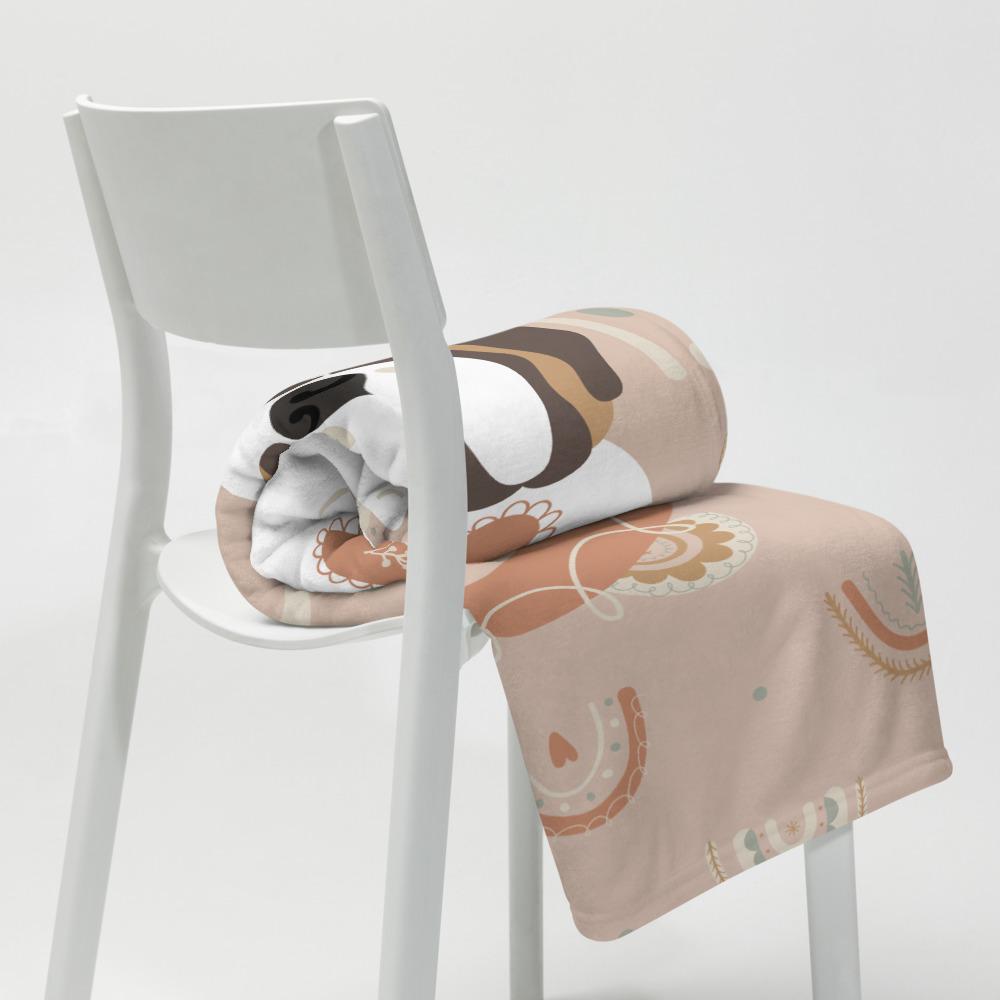 Rainbow Saint Fleece Blanket - Lucy + Norman