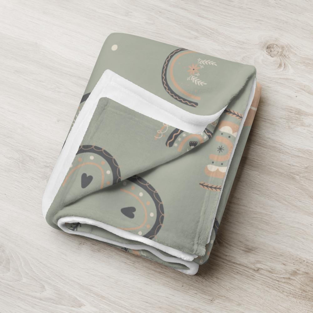 Rainbow Saint Fleece Blanket - Lucy + Norman