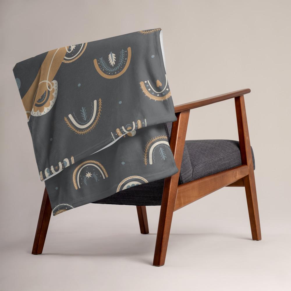 Rainbow Saint Fleece Blanket - Lucy + Norman