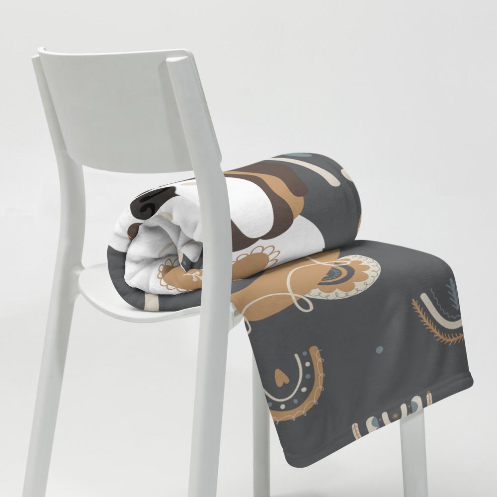 Rainbow Saint Fleece Blanket - Lucy + Norman