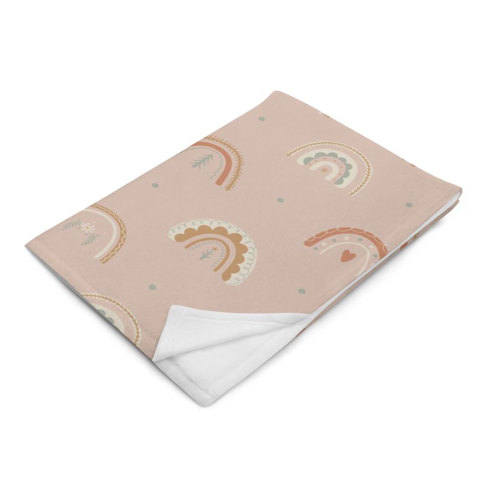 Rainbow Saint Fleece Blanket - Lucy + Norman