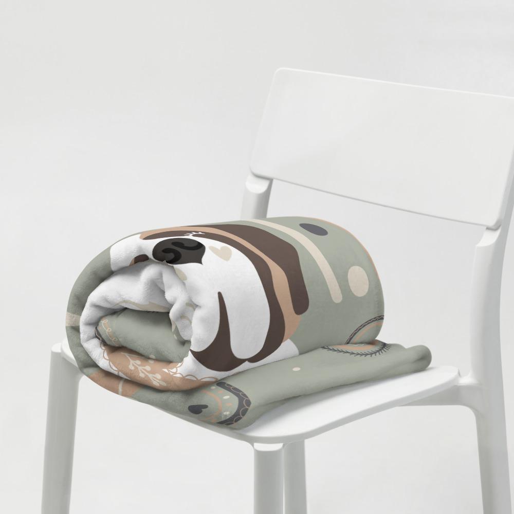 Rainbow Saint Fleece Blanket - Lucy + Norman