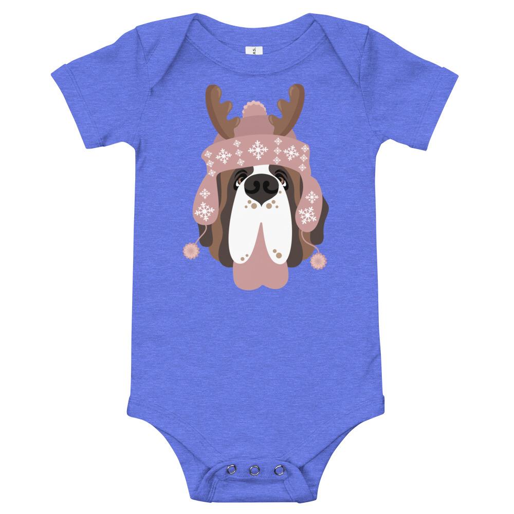 Reindeer Hat Saint Bodysuit - Lucy + Norman