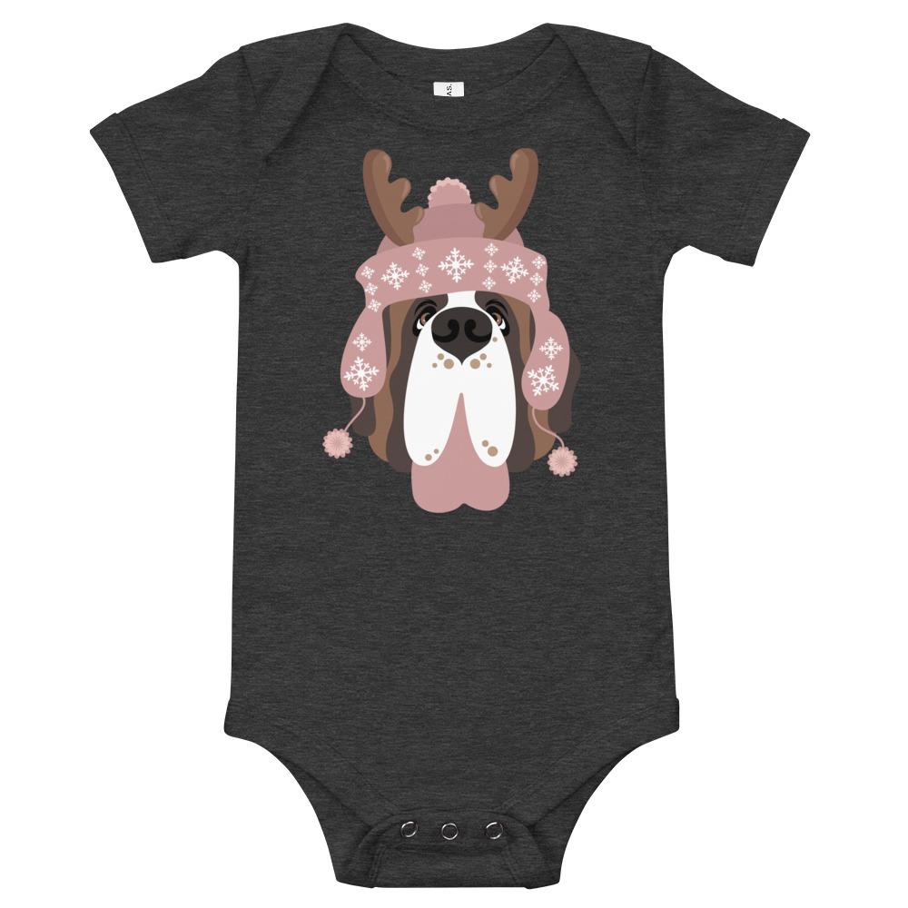 Reindeer Hat Saint Bodysuit - Lucy + Norman