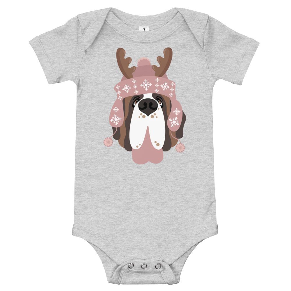 Reindeer Hat Saint Bodysuit - Lucy + Norman