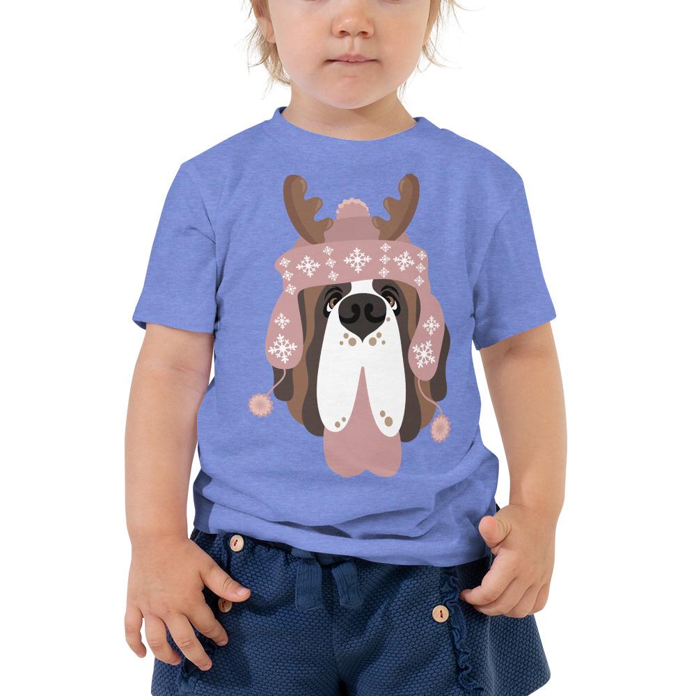 Reindeer Hat Saint Toddler Tee - Lucy + Norman