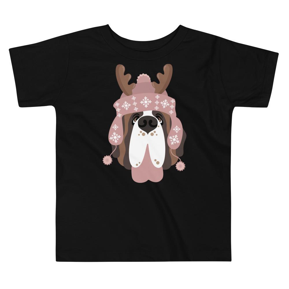 Reindeer Hat Saint Toddler Tee - Lucy + Norman