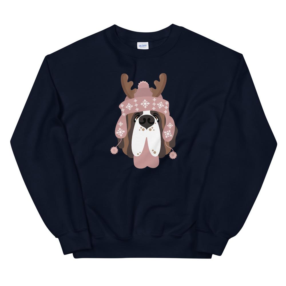 Reindeer Hat Sweatshirt - Lucy + Norman