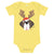 Reindeer Saint Baby Bodysuit - Lucy + Norman