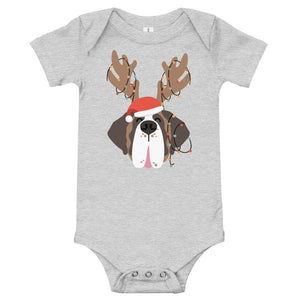 Reindeer Saint Baby Bodysuit - Lucy + Norman