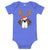 Reindeer Saint Baby Bodysuit - Lucy + Norman