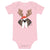 Reindeer Saint Baby Bodysuit - Lucy + Norman