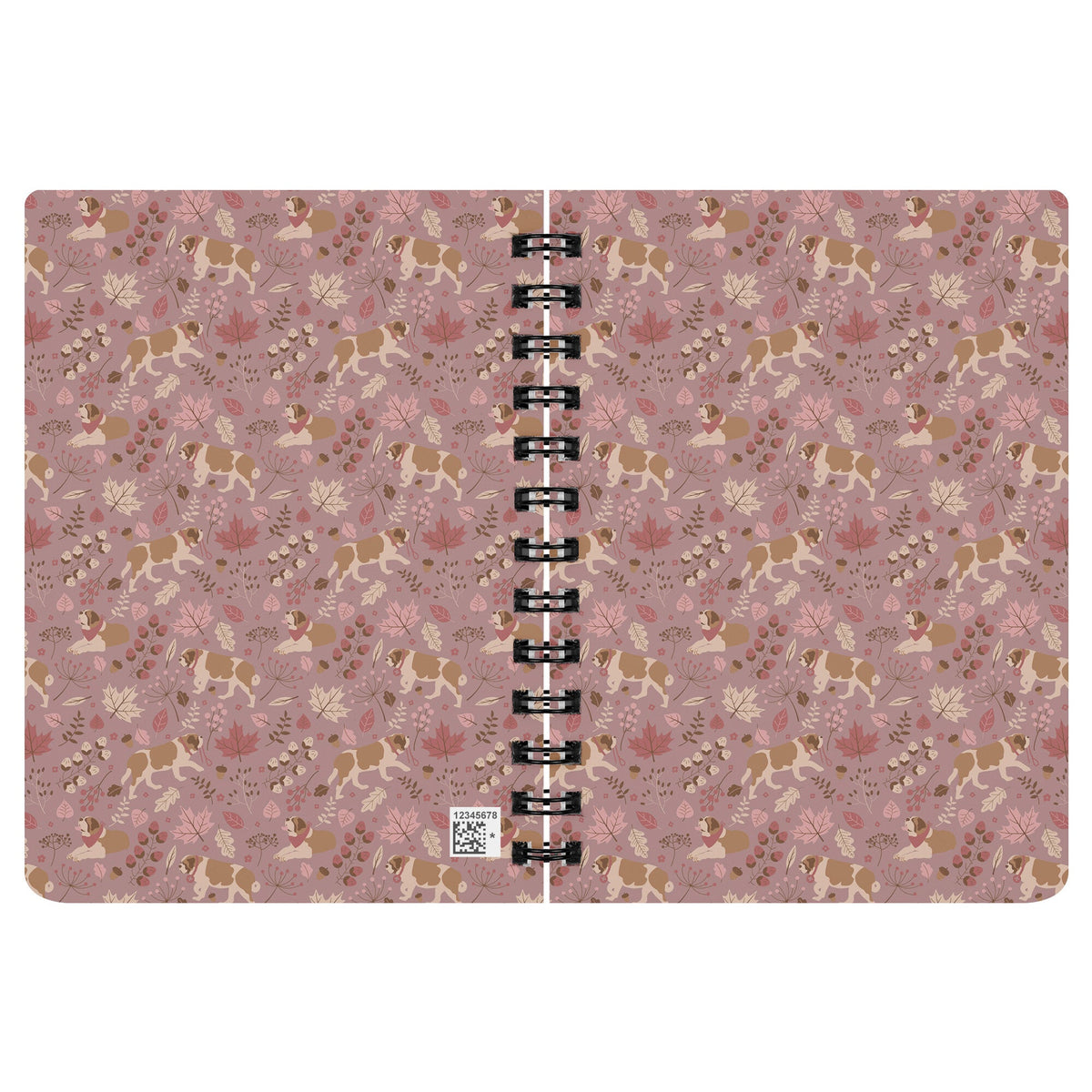 Rosy Fall Saint Walk Spiral Journal - Lucy + Norman