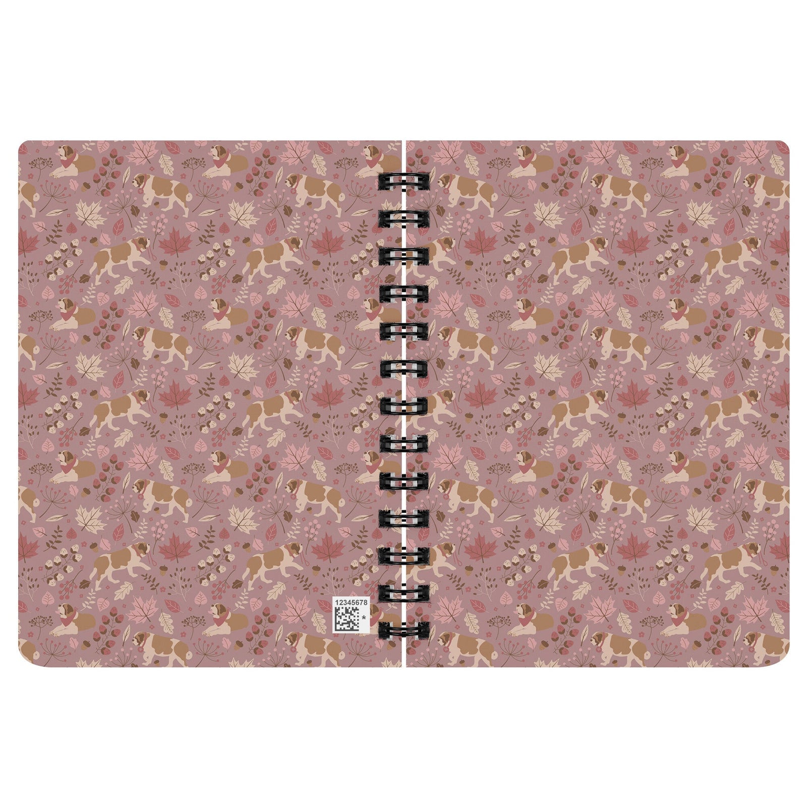 Rosy Fall Saint Walk Spiral Journal - Lucy + Norman