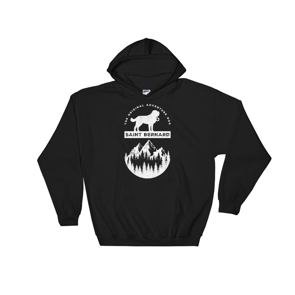 Saint Bernard, The Original Adventure Dog - Heavy Blend Hooded Sweatshirt - Lucy + Norman