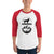 Saint Bernard The Original Adventure Dog Raglan Shirt