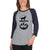 Saint Bernard The Original Adventure Dog Womens Raglan Shirt