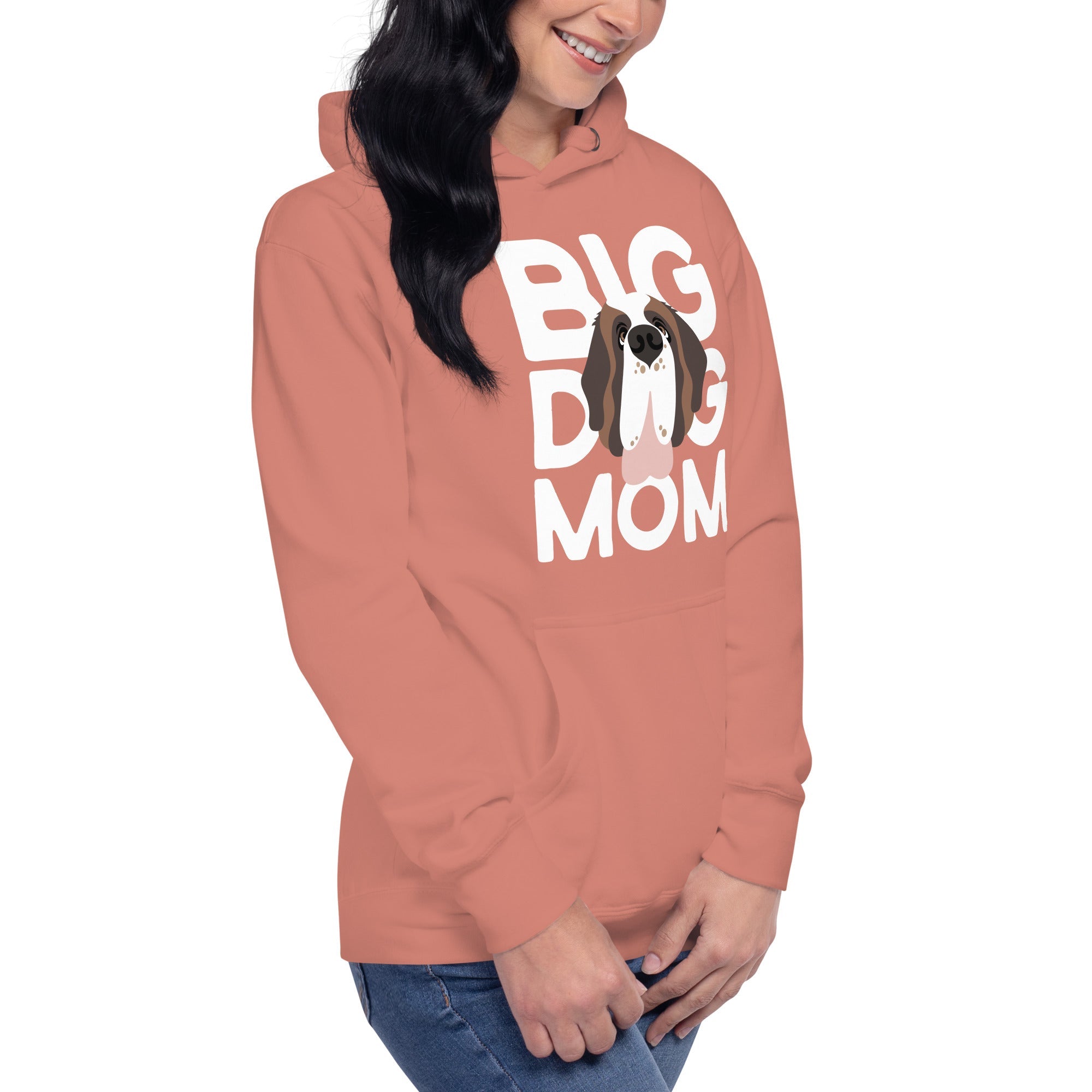 Saint Big Dog Mom Premium Hoodie - Lucy + Norman