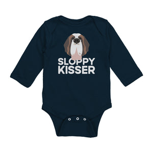 Sloppy Kisser Long Sleeve Bodysuit - Lucy + Norman