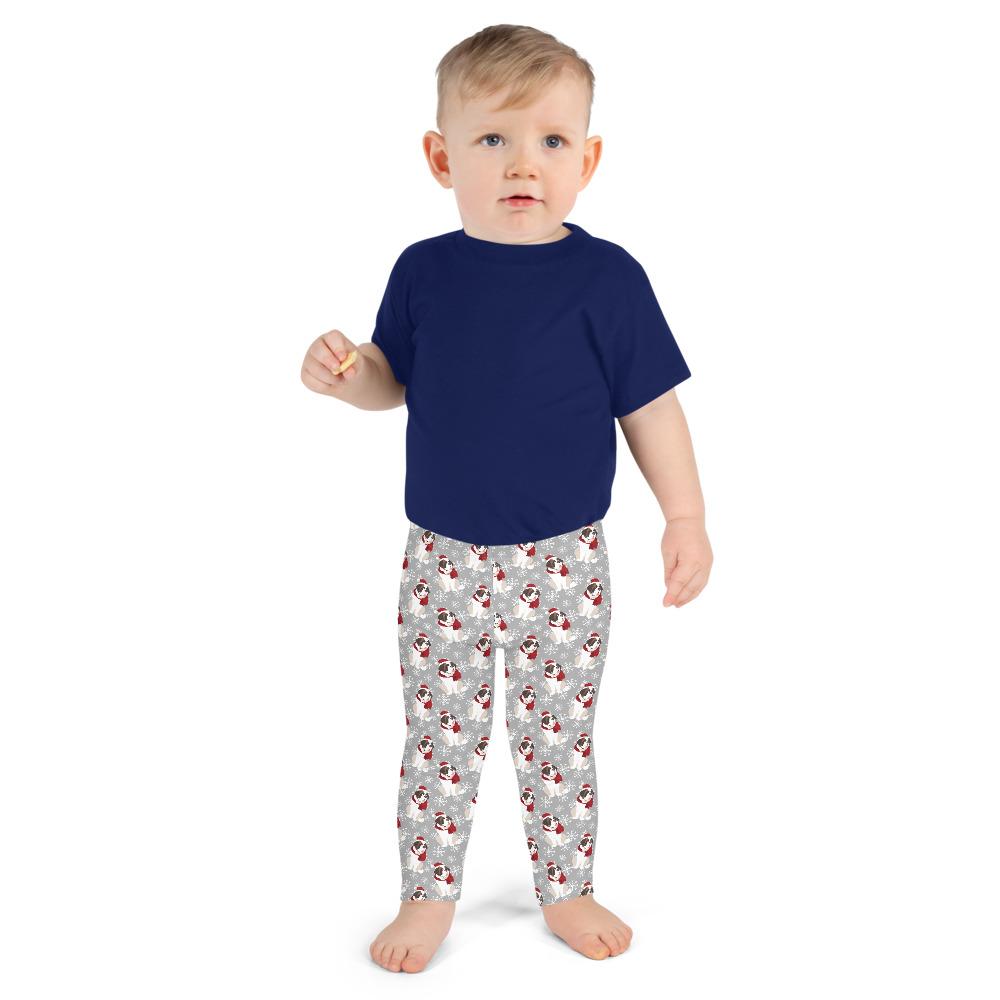 Snowflake Saint Kid's Leggings - Lucy + Norman