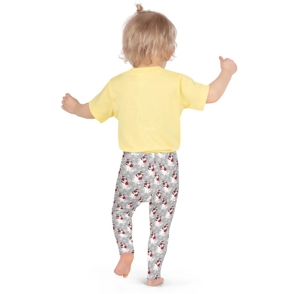 Snowflake Saint Kid's Leggings - Lucy + Norman