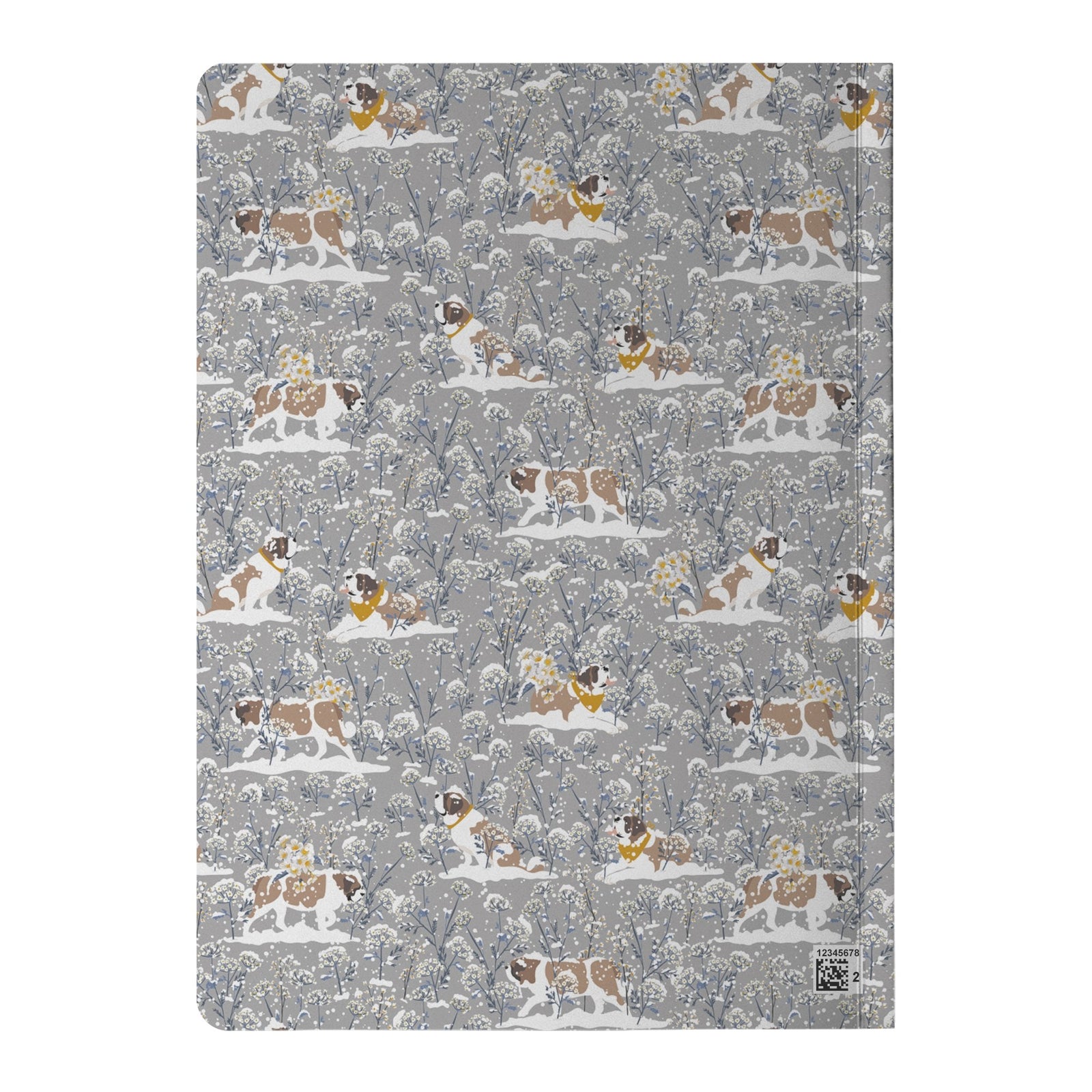 Snowflower Saint Bernard Dog Journal - Lucy + Norman