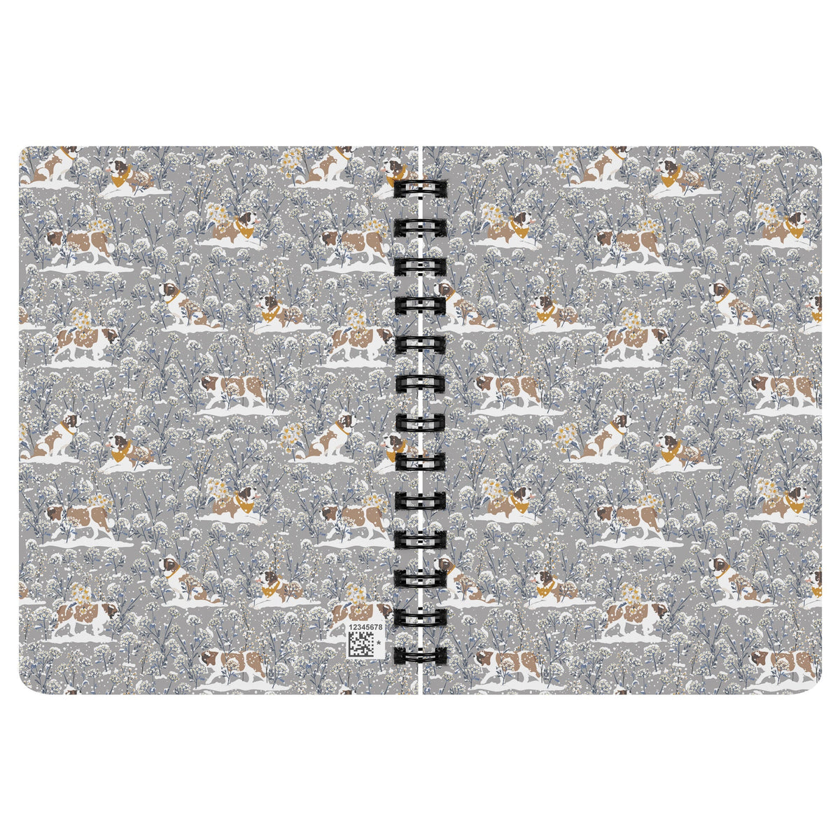 Snowflower Saints Spiral Notebook - Lucy + Norman