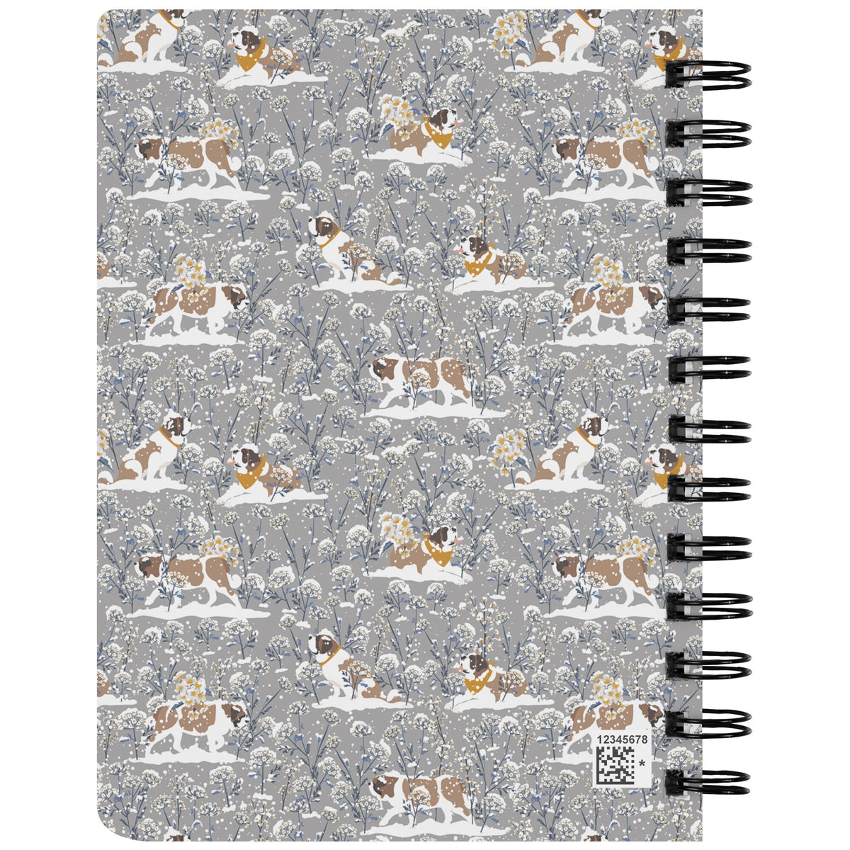 Snowflower Saints Spiral Notebook - Lucy + Norman