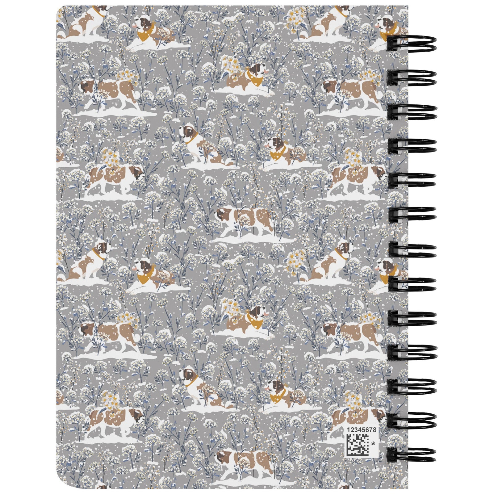 Snowflower Saints Spiral Notebook - Lucy + Norman