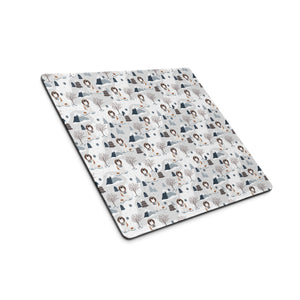 St Bernard Alpine Gaming Mouse Pad - Lucy + Norman