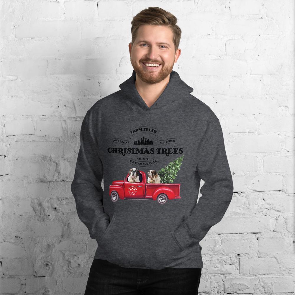 St Bernard Big Pine Co Unisex Hoodie - Lucy + Norman