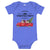 St Bernard Christmas Truck Baby Bodysuit - Lucy + Norman