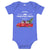 St Bernard Christmas Truck Baby Bodysuit - Lucy + Norman