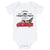 St Bernard Christmas Truck Baby Bodysuit - Lucy + Norman