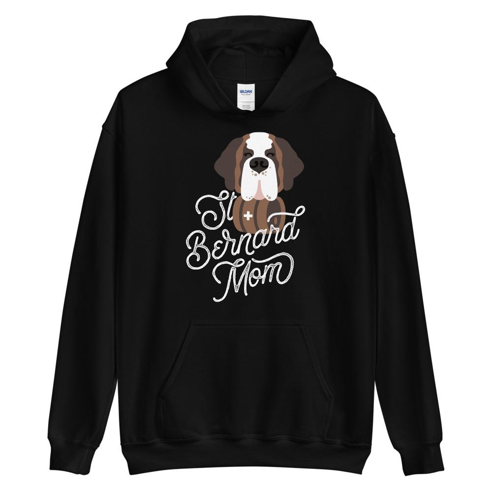 St Bernard Dog Mom Heavy Hoodie - Lucy + Norman