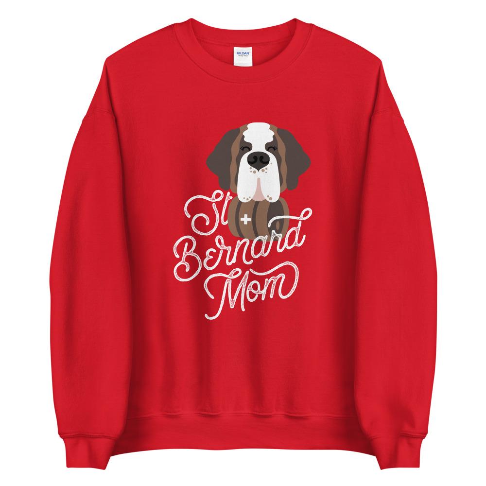 St Bernard Dog Mom Sweatshirt - Lucy + Norman