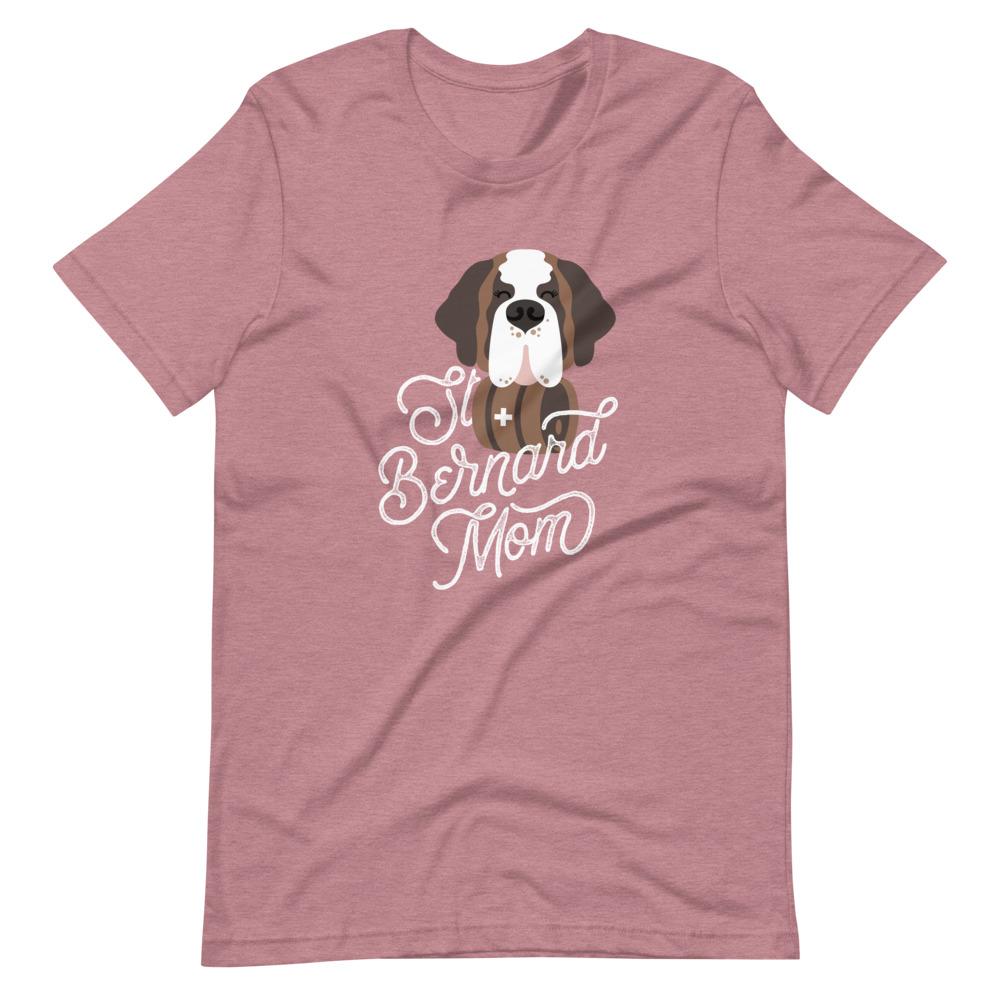 St Bernard Dog Mom T-Shirt - Lucy + Norman