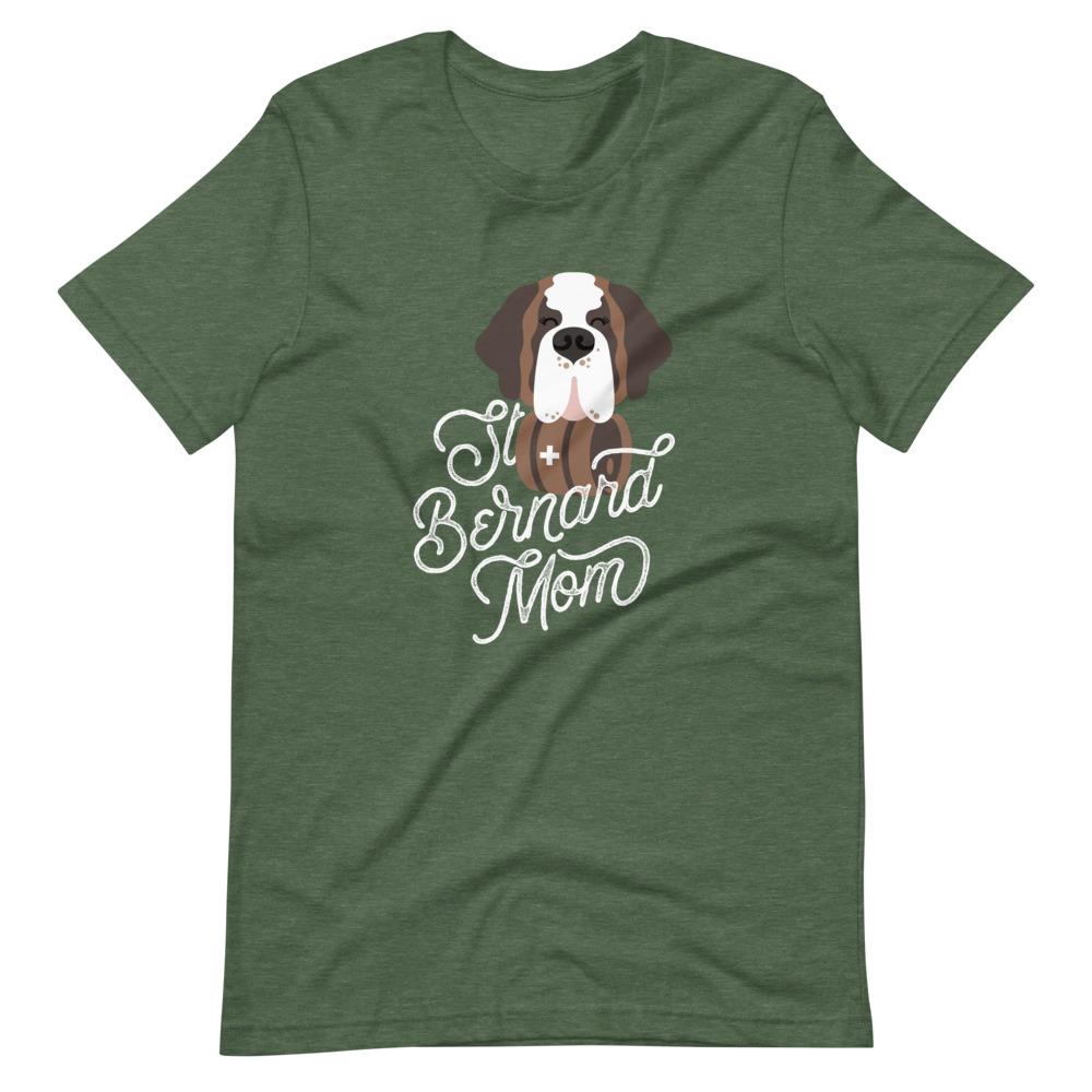 St Bernard Dog Mom T-Shirt - Lucy + Norman