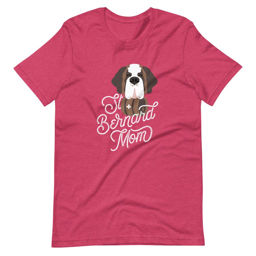 St Bernard Dog Mom T-Shirt - Lucy + Norman