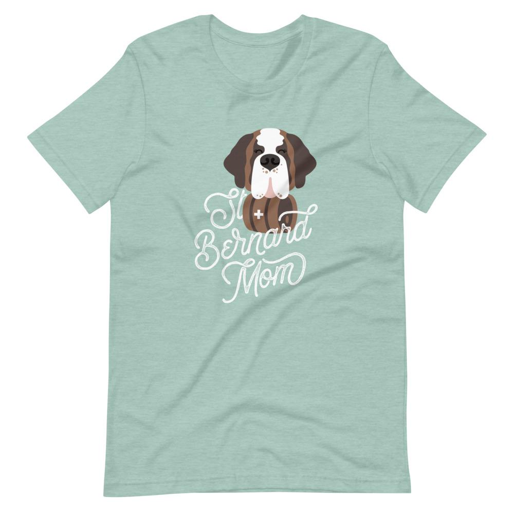 St Bernard Dog Mom T-Shirt - Lucy + Norman