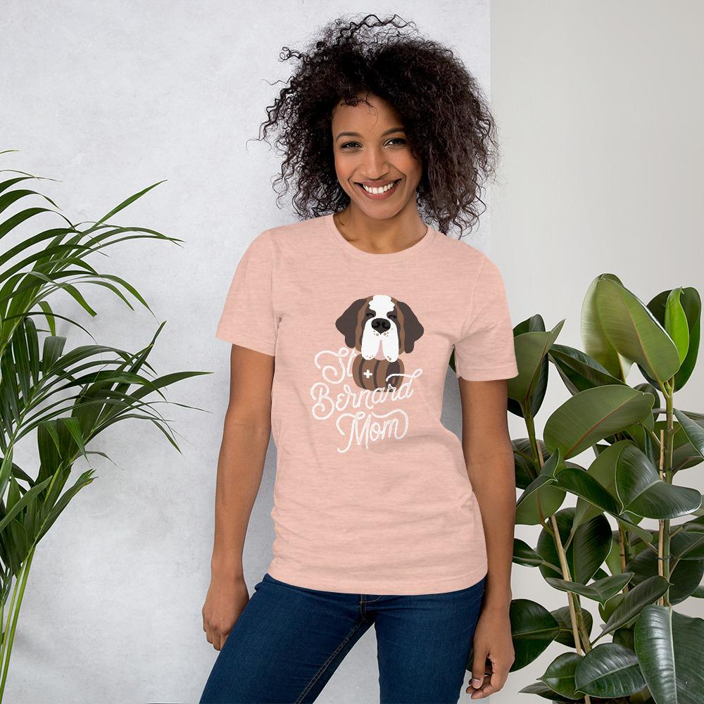 St Bernard Dog Mom T-Shirt - Lucy + Norman