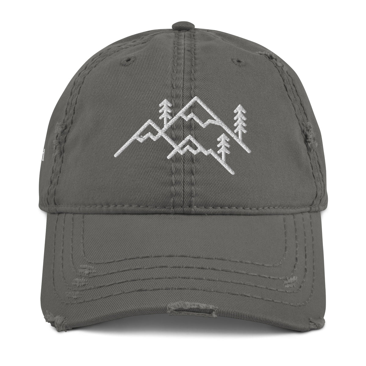 St Bernard Dog Mountains Distressed Dad Hat - Lucy + Norman