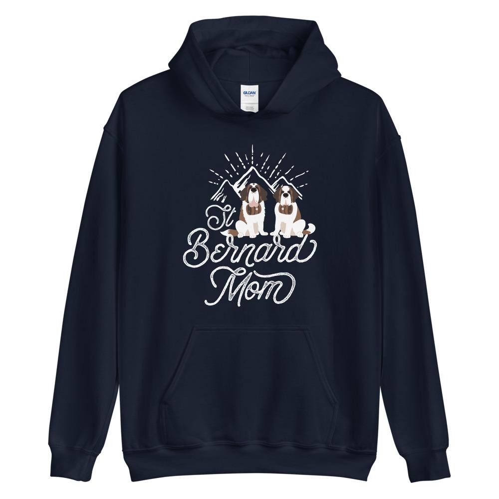 St Bernard Mom Heavy Hoodie - Lucy + Norman