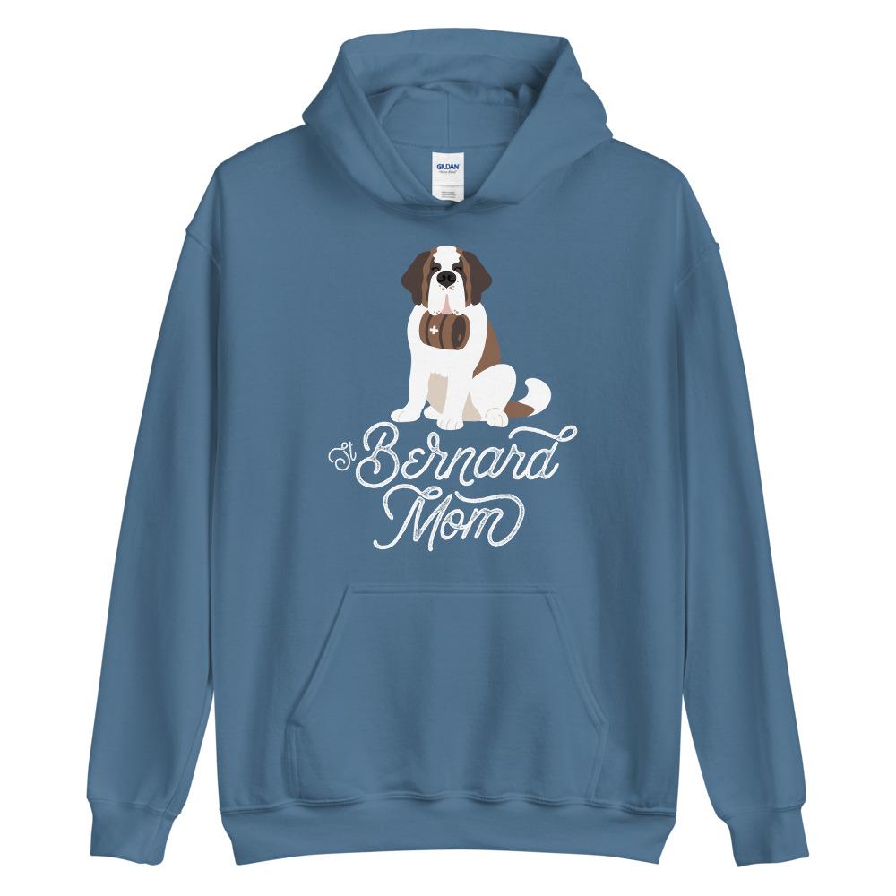 St Bernard Mom Heavy Hoodie - Lucy + Norman