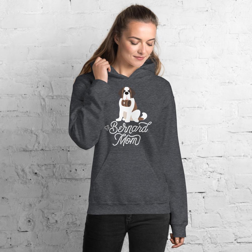 St Bernard Mom Heavy Hoodie - Lucy + Norman