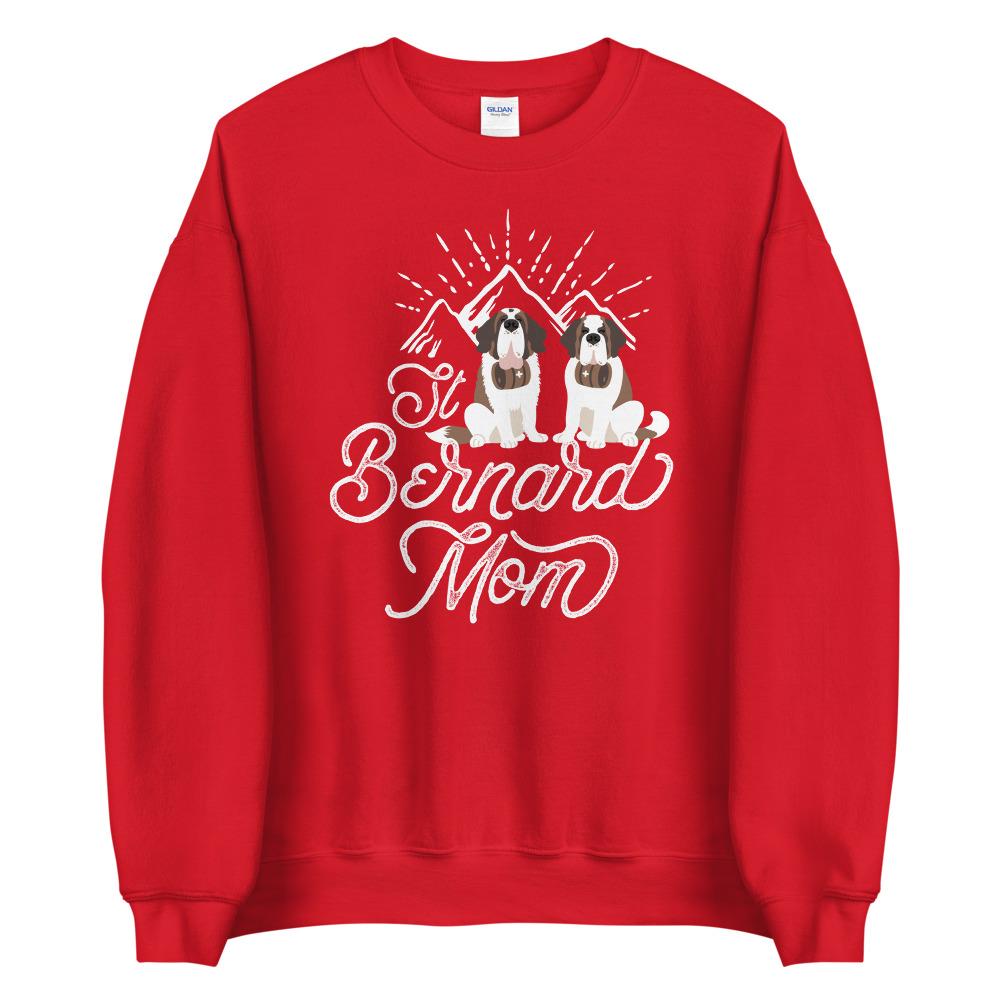 St Bernard Mom Mountain Sweatshirt - Lucy + Norman