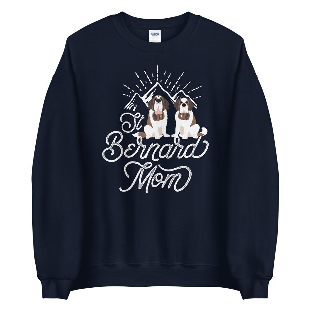 St Bernard Mom Mountain Sweatshirt - Lucy + Norman